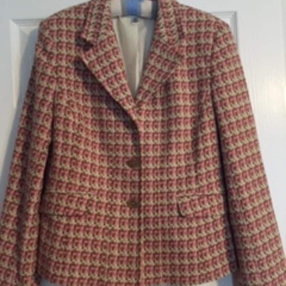 Pink Tweed from Talbots